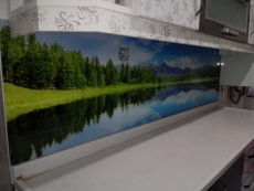 Çekmeköy niþantaþýnda mutfak cam panel